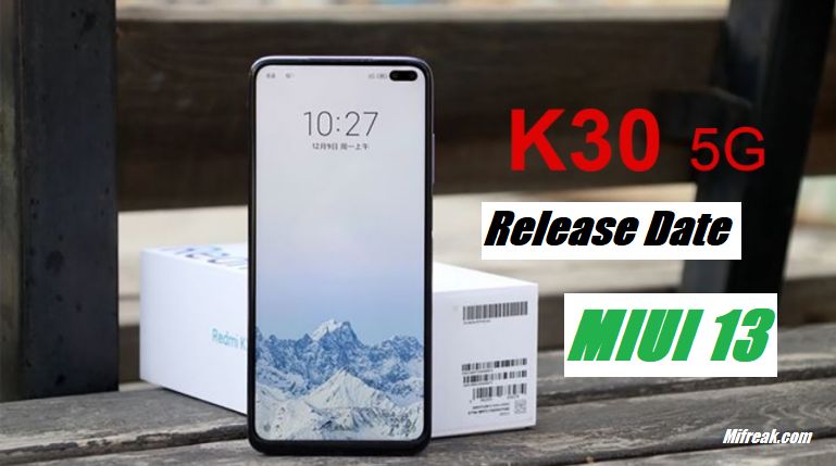 miui 13 redmi k30 5g